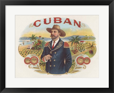 Framed Cuban Print