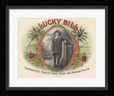 Framed Lucky Bill Print