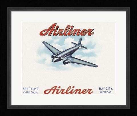 Framed Airliner Print