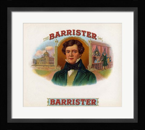 Framed Barrister Print