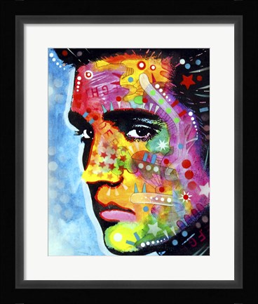 Framed Elvis Presley Print