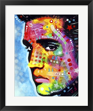 Framed Elvis Presley Print