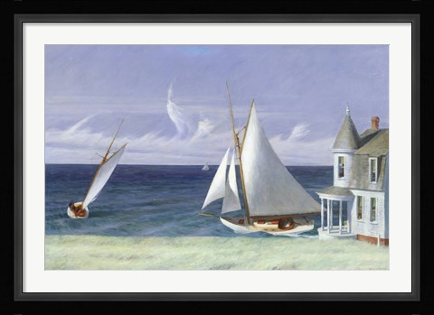 Framed Lee Shore, 1941 Print