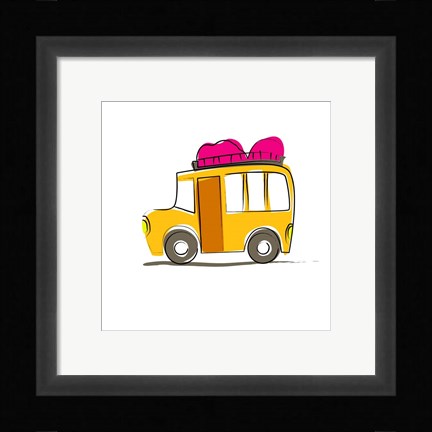 Framed Bus Print