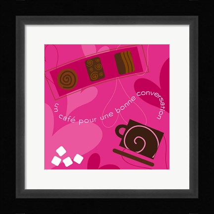 Framed Coffee and Chocolates Print