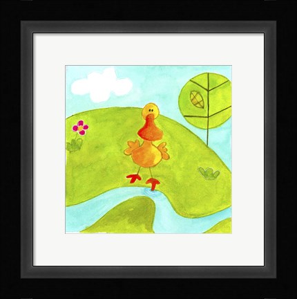 Framed Duck Print