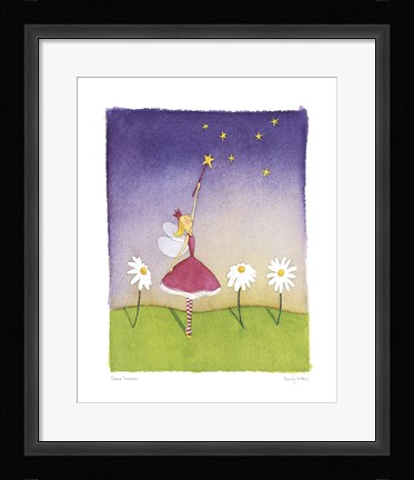 Framed Felicity Wishes I Print