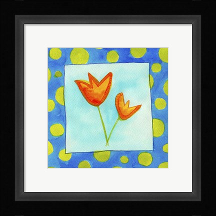 Framed Tulips Print
