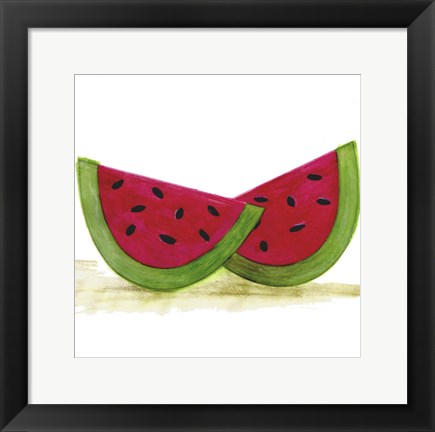 Framed Water Melon Print