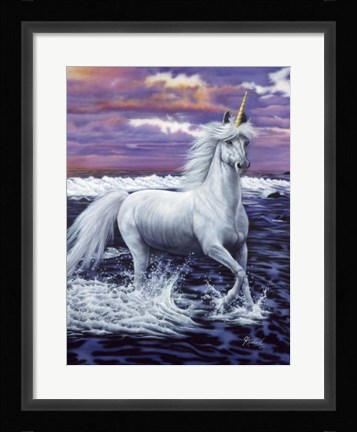 Framed Unicorn Print