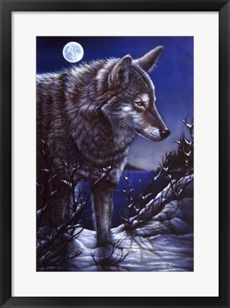 Framed Lonely One Print