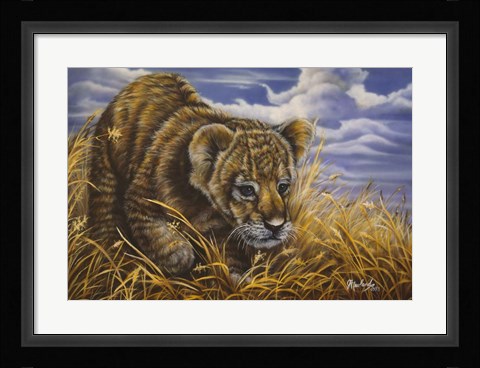 Framed Playful Curiosity Print