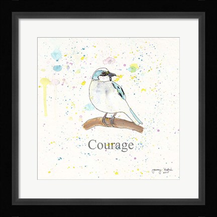 Framed Courage 1 Print