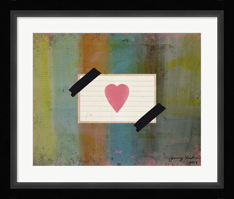 Framed Love Yourself Print