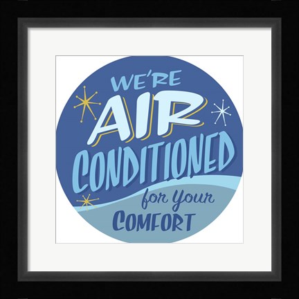 Framed Air Conditioned Print