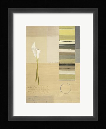 Framed Calla Lily Dance III Print