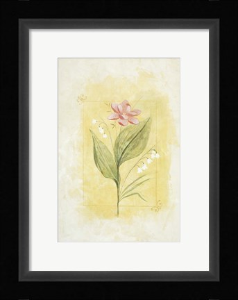 Framed Pink Bloom 2 Print