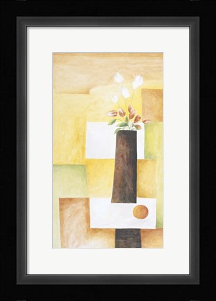 Framed Floral Arrangement 3 Print