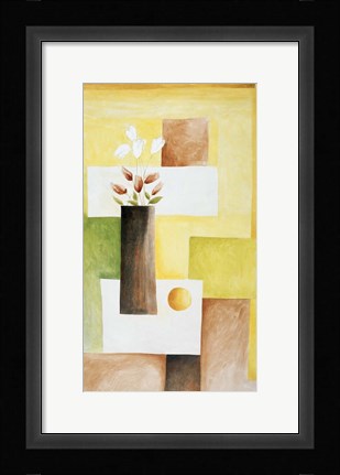 Framed Floral Arrangement 4 Print