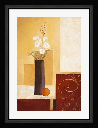 Framed Floral Arrangement 2 Print