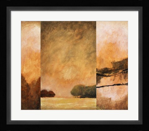 Framed Country Abstract II Print