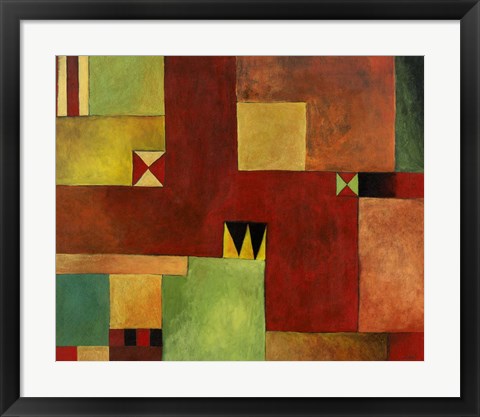 Framed Geometric II Print