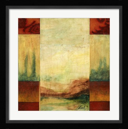 Framed Tuscany II Print