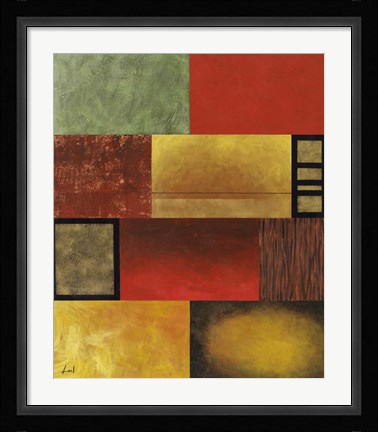 Framed Horizontal I Print