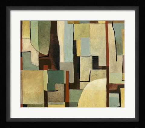 Framed Brown And Soft II Print