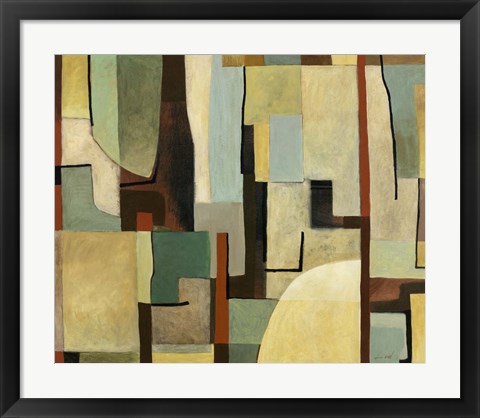 Framed Brown And Soft II Print