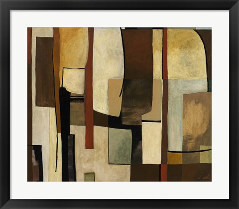 Framed Brown And Soft I Print