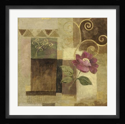 Framed Purple Delight Print