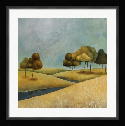 Framed Winding River Print