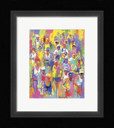 Framed Marathon Print