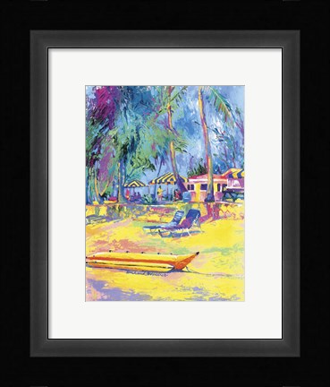 Framed Banana Boat Print