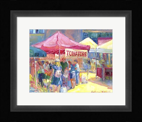Framed Tomatoes Print