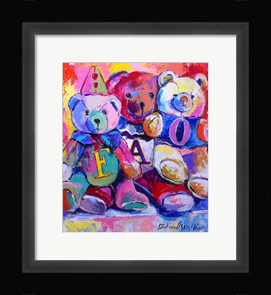Framed Bears Print