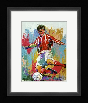 Framed Soccer Print