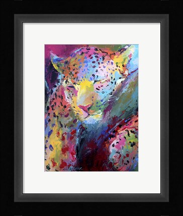 Framed Leopard 3 Print