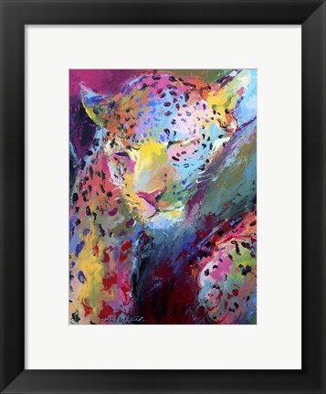 Framed Leopard 3 Print