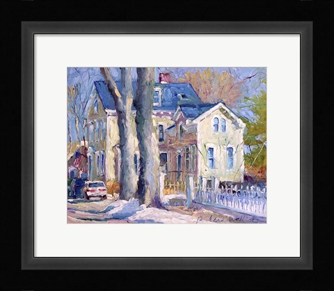 Framed Wickford A Print