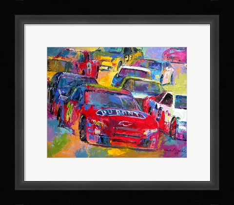 Framed Jeff Gordon Print