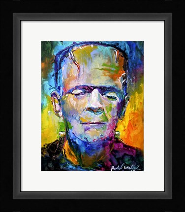 Framed Frankenstein Print