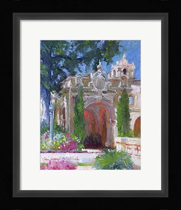 Framed San Diego Print