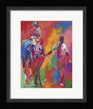 Framed Paddock Print