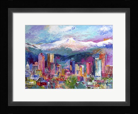 Framed Denver Print