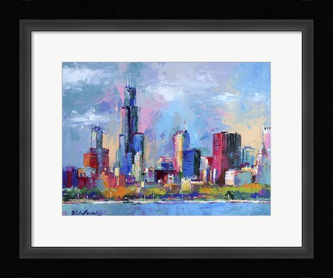 Framed Chicago 5 Print