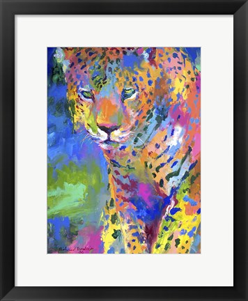 Framed Leopard 2 Print
