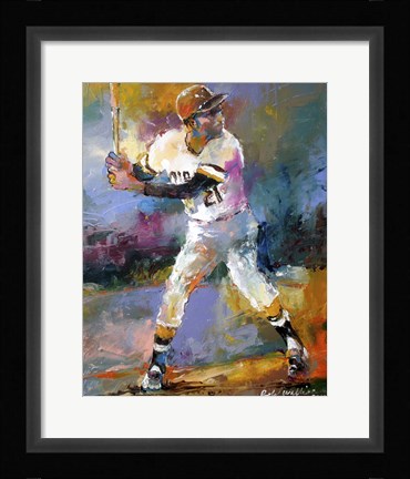 Framed Roberto Clemente Print
