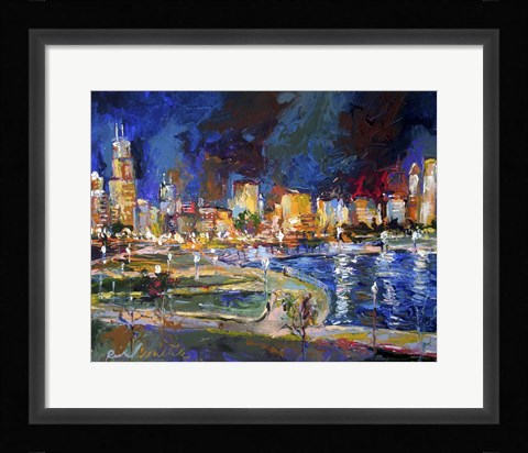 Framed Chicago Print